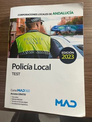 tipo test policía local Andalucía