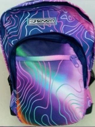 Zaino Seven Freethink Multicolor Viola