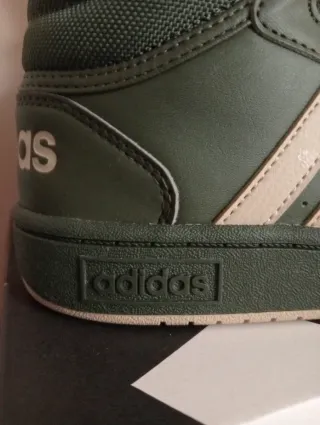 Scarpe Adidas Hoops Mid Verdi