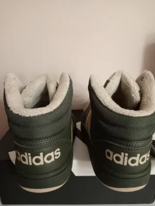 Scarpe Adidas Hoops Mid Verdi