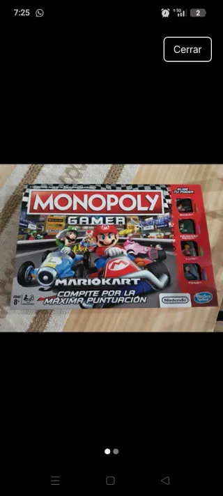 Monopoly Gamer Mario Kart Hasbro