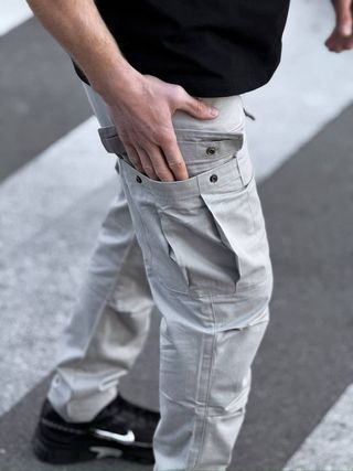 “NUEVO” Pantalones Cargo de C.P. Company Grises