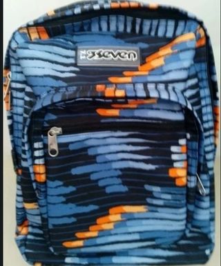 Zaino Seven Freethink Blu/Arancio