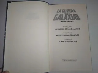 STAR WARS LA GUERRA DE LAS GALAXIAS LIBRO TRILOGÍA