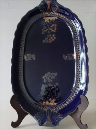 Bandeja Capeans exquisita porcelana