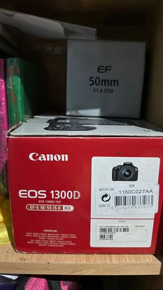 Canon EOS 1300D + Objetivo 50mm f/1.8