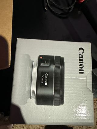 Canon EOS 1300D + Objetivo 50mm f/1.8