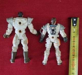 Lotto 2 Action Figure Astronauti Vintage