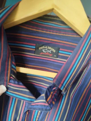 Camisa Paul & Shark Rayas Talla XL