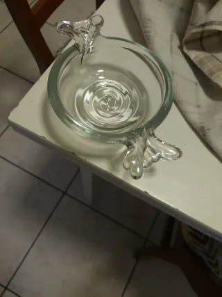 Porta dolci in vetro