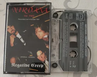 Nirvana Negative Creep Vol. 2 Cintac Cassette