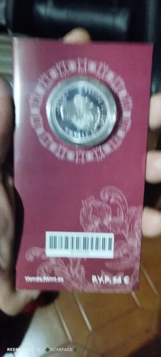 Moneda 40 Euro Plata Ley Emisión 2024