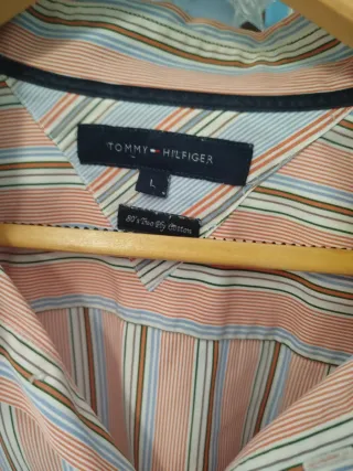 Camisa Tommy Hilfiger Rayas Multicolor