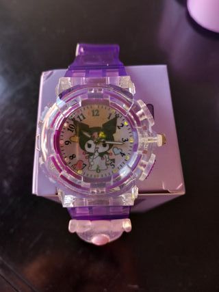 Reloj Kuromi Nuevo con Luces