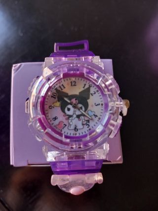Reloj Kuromi Nuevo con Luces