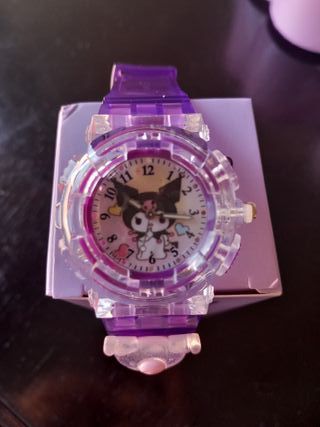 Reloj Kuromi Nuevo con Luces