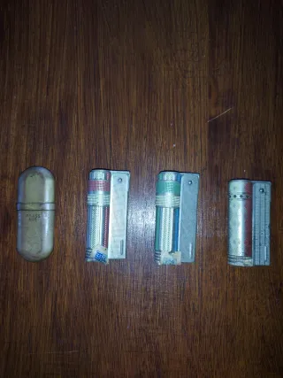 Accendini Vintage tascabili e da tavolo