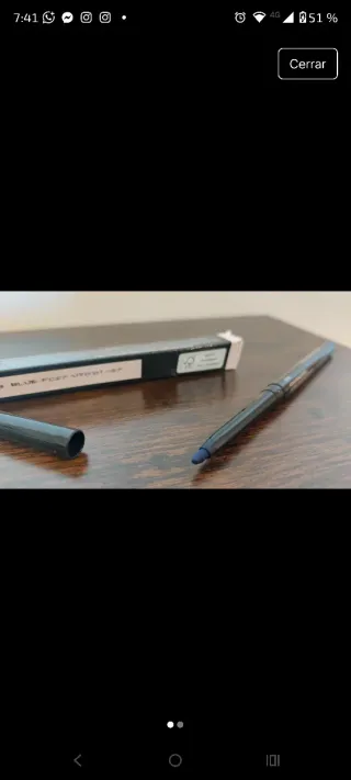 Delineador Ojos Mary Kay Azul