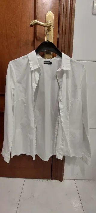 Camisa manga larga blanca Talla 42