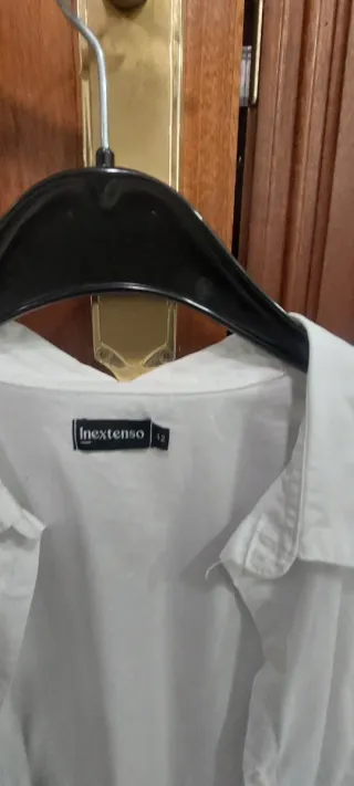 Camisa manga larga blanca Talla 42