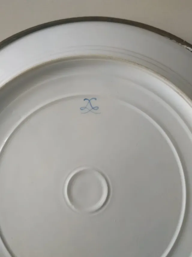 Plato antiguo porcelana Sèvres