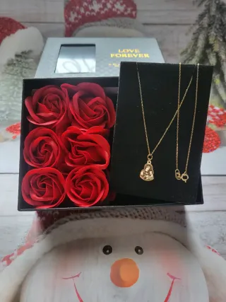 Collar oro 14k con colgante