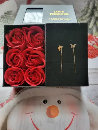 Pendientes mariposa dorados