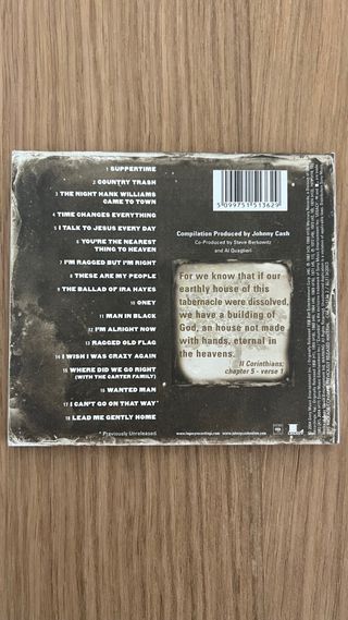 Johnnyq Cash CD Life 2004 Country Rock