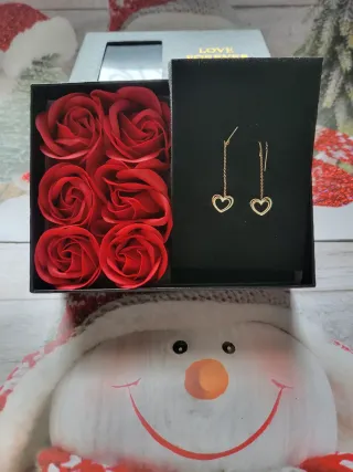 Pendientes Corazón Oro 14 k