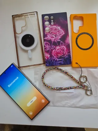 Samsung S24 Ultra 512GB Naranja Titanium