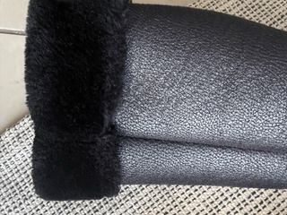 Giubbotto Zara similpelle nero nuovo