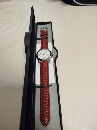 Reloj ACERALIA Cuarzo Marrón y Plateado