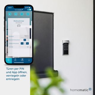 Teclado inteligente Homematic IP para casa