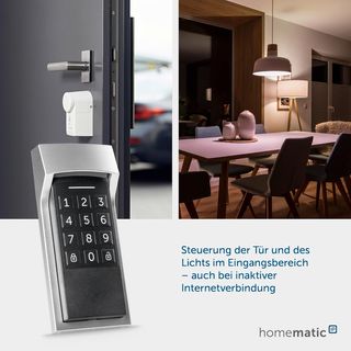 Teclado inteligente Homematic IP para casa