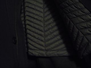 Giacca uomo blu con cappuccio