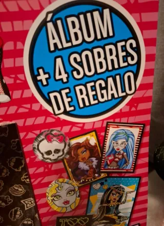 Álbum Colección Monster High Stickers