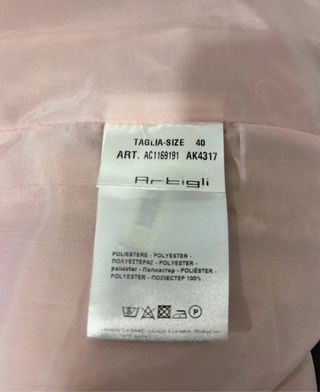 Cappotto Artigli rosa taglia S