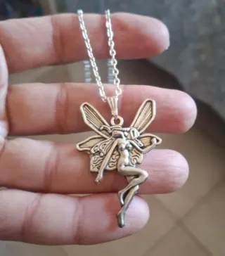 Collar Hada Duende Gnomo Elfo  fairy