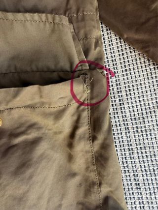 Parca verde Parka da Donna