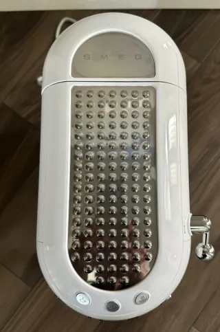 Macchina Caffè Espresso Smeg Anni '50 Bianca