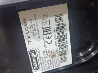 Cafetera Nespresso Expert De'Longhi EN350