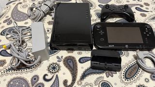 Nintendo Wii U Negra Completa