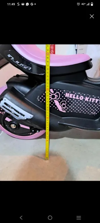 Moto eléctrica Hello Kitty Injusa