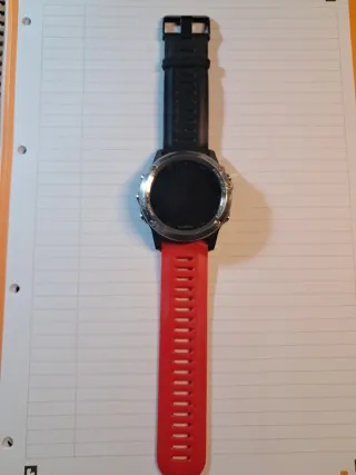 Reloj Garmin Fenix 3 Negro y Rojo