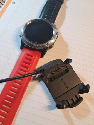 Reloj Garmin Fenix 3 Negro y Rojo