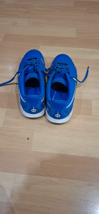 Zapatillas Futsal Nike Azul y Blanco