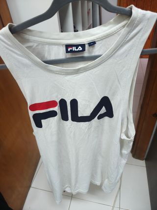 Camiseta sin mangas Fila Talla L