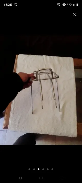 Portaequipajes bicicleta trasero