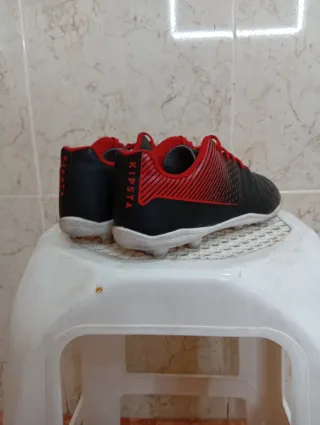 Botas de fútbol para niños negras