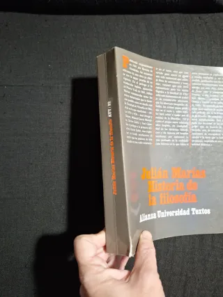 Julián Marías. Historia de la filosofía